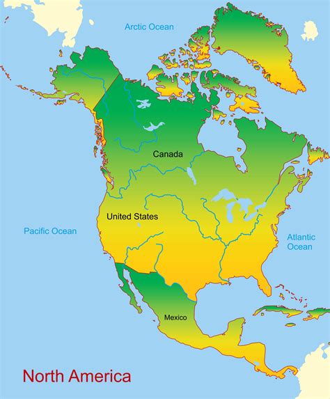 nauth america|what is north america called.